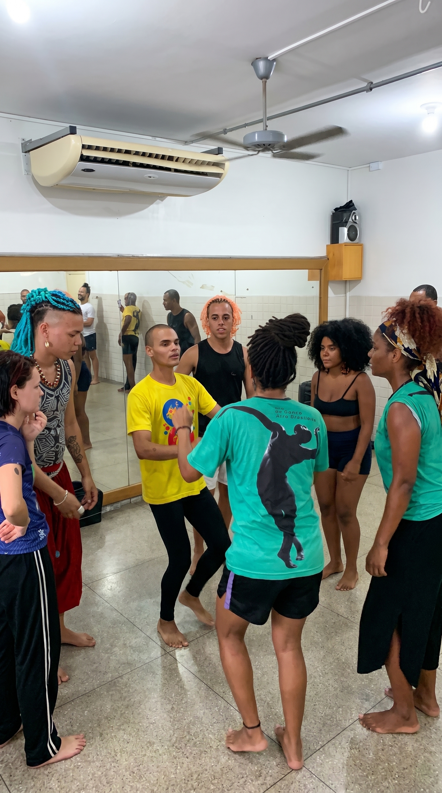 Capa das Aulas de Coreografia